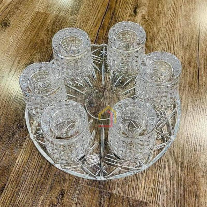 dia-pha-le-tron-hoa-tiet-bohemia-dk-31cm1 Đĩa pha lê tròn hoạ tiết Bohemia đk 31cm