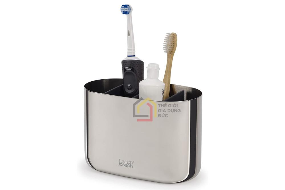 Hộp đựng bàn chải Joseph Joseph EasyStore Luxe Large (Steel) 70581