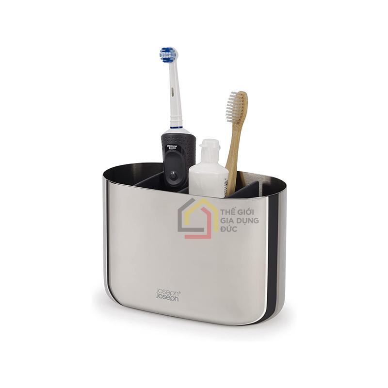 hop-dung-ban-chai-joseph-joseph-easystore-luxe-large-steel-70581 Hộp đựng bàn chải Joseph Joseph EasyStore Luxe Large (Steel) 70581