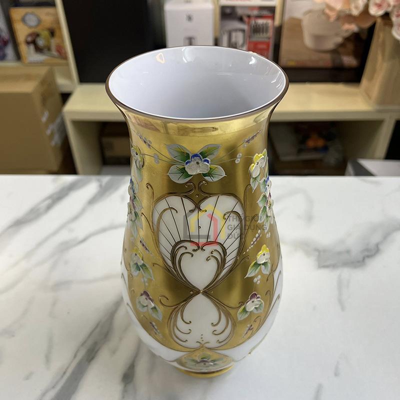 lo-hoa-pha-le-ma-vang-egermann-cao-30cm (4) Lọ hoa pha lê mạ vàng Egermann cao 30cm