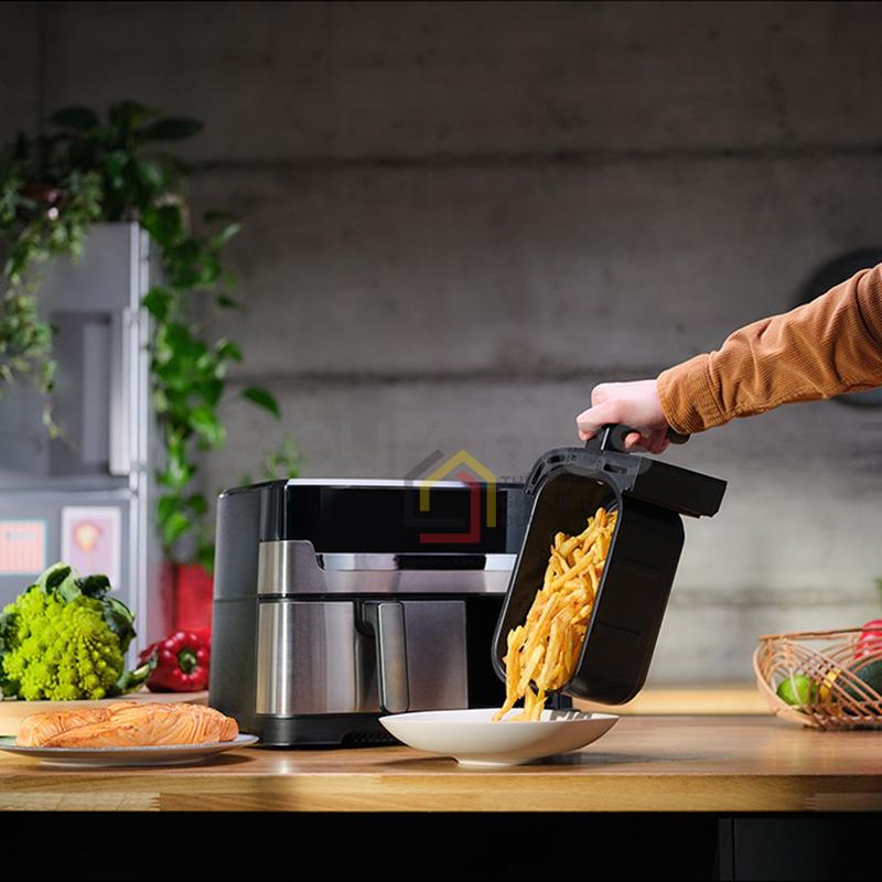 noi-chien-khong-dau-dien-tu-tefal-dual-easy-fry-grill-ey905d10-8-3l (13) Nồi chiên không dầu điện tử Tefal Dual Easy Fry & Grill EY905D10 8.3L