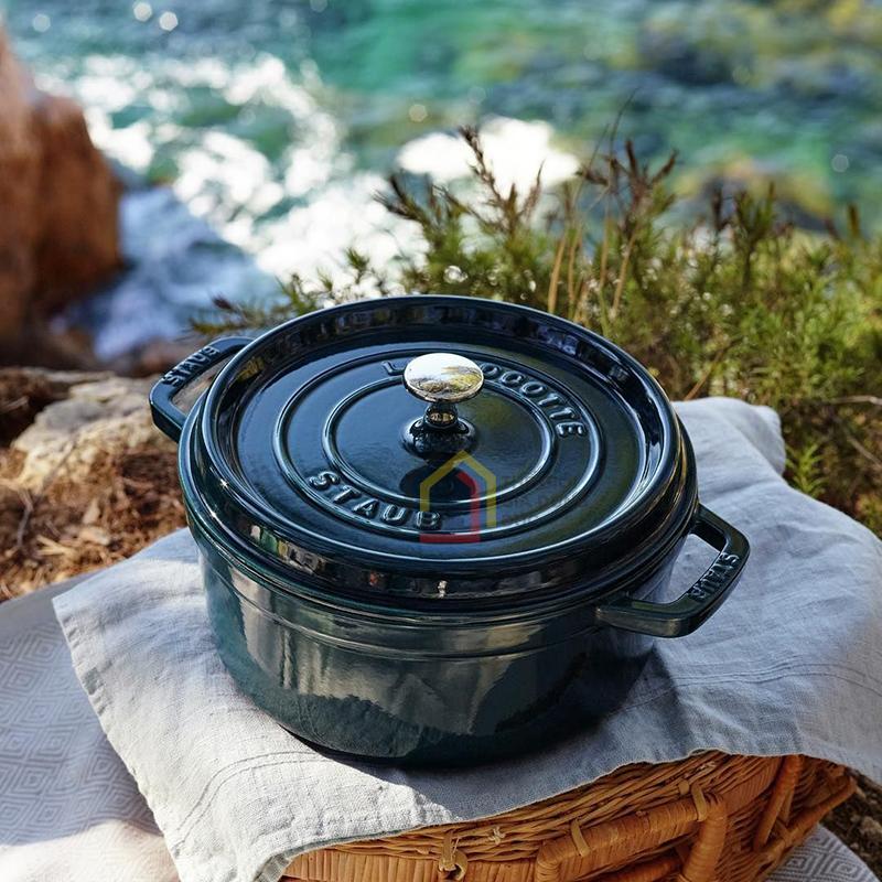 noi-gang-staub-xanh-lamer-size-20cm (3) Nồi gang Staub xanh Lamer size 20cm