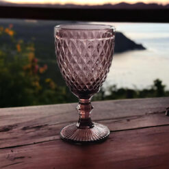 Set 6 ly pha lê sắc màu King Crystal King 340ml