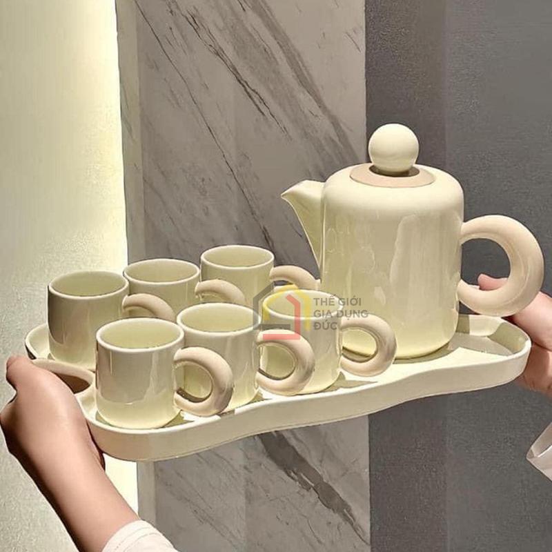 set-binh-nuoc-6-coc-kem-khay-dopamine-phong-cach-bac-au5 Set bình nước + 6 cốc kèm khay Dopamine Phong cách Bắc Âu