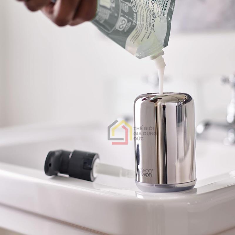 binh-bom-xa-phong-joseph-joseph-easystore-luxe-steel-70582-2 Bình bơm xà phòng Joseph Joseph EasyStore Luxe (Steel) 70582