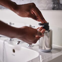 Bình bơm xà phòng Joseph Joseph EasyStore Luxe (Steel) 70582