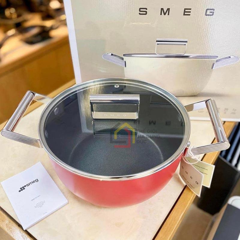 noi-casserole-smeg-ckfc2611rdm-26cm9 Nồi Casserole Smeg CKFC2611RDM 26cm