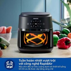 Nồi chiên không dầu Philips NA230/00 6,2L Airfryer Series 2000