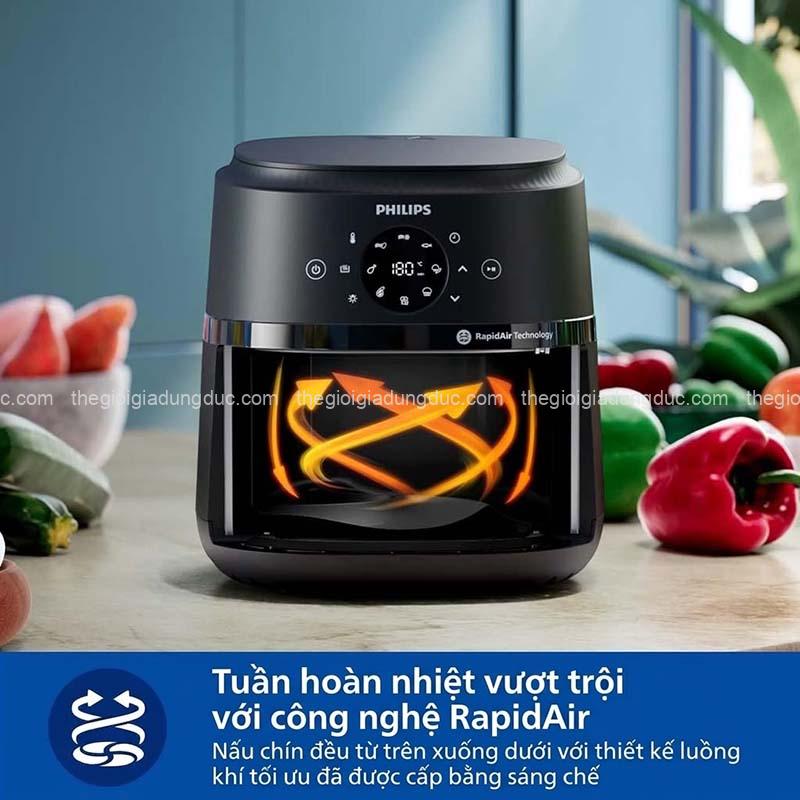 Nồi chiên không dầu Philips NA230/00 6,2L Airfryer Series 2000