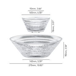 Set 3 bát Nachtmann Ethno Bowl 27cm và 16cm