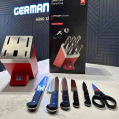 Sét dao tự mài 7 món Zwilling Gourmet Self - Sharpening block