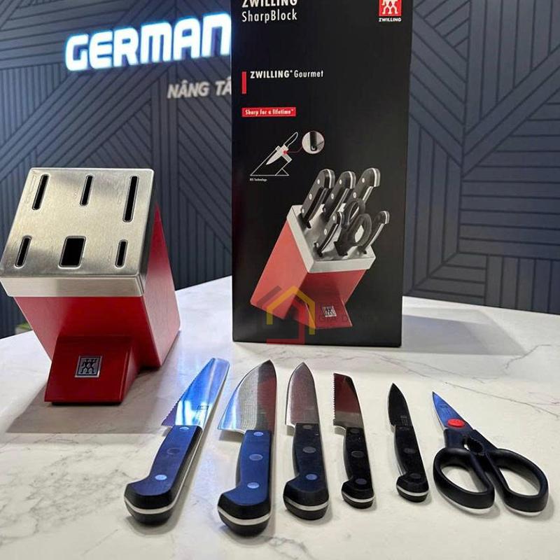 set-dao-tu-mai-7-mon-zwilling-gourmet-self-sharpening-block6 (2) Sét dao tự mài 7 món Zwilling Gourmet Self - Sharpening block