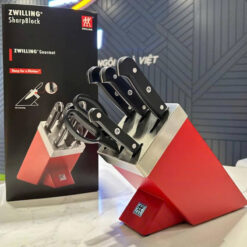Sét dao tự mài 7 món Zwilling Gourmet Self - Sharpening block