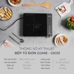 Bếp từ đơn Gume GIC LITE - 01