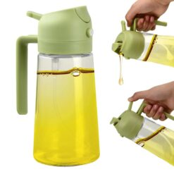 Bình xịt dầu ăn 470ml siêu tiện ích 2in1 (có thể rót và xịt)