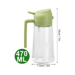 Bình xịt dầu ăn 470ml siêu tiện ích 2in1 (có thể rót và xịt)