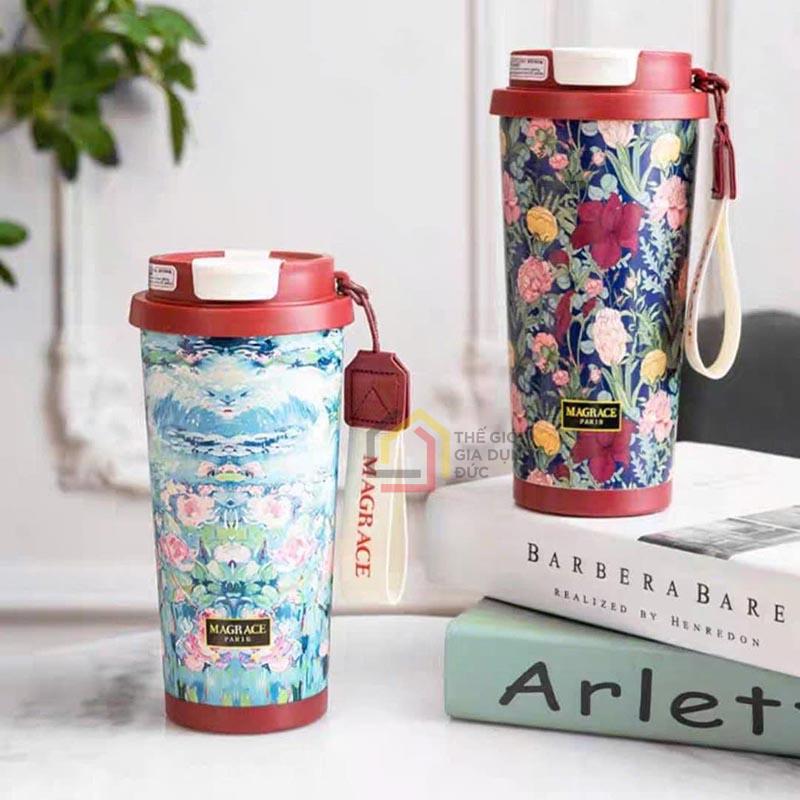 coc-giu-nhiet-kem-ong-hut-magrace-paris-500ml1 Cốc giữ nhiệt kèm ống hút Magrace Paris 500ml