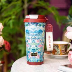 Cốc giữ nhiệt kèm ống hút Magrace Paris 500ml