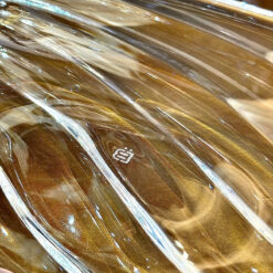 Đĩa kẹo pha lê Bohemia kích thước 33 x 15cm