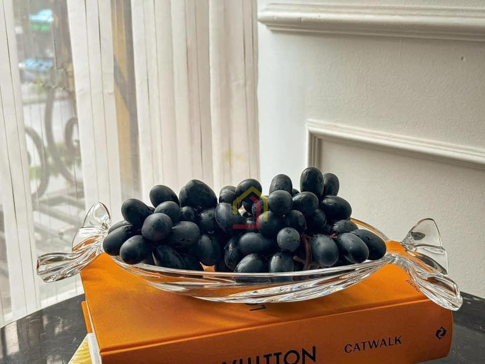 dia-keo-pha-le-bohemia-kich-thuoc-33-x-15cm3 Đĩa kẹo pha lê Bohemia kích thước 33 x 15cm