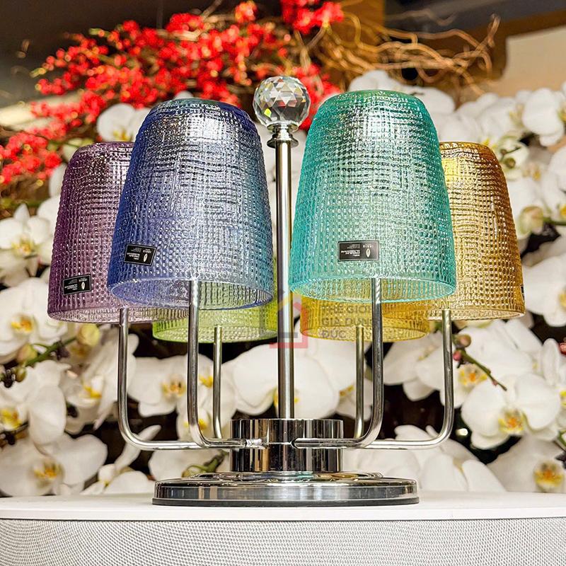 gia-up-coc (2) Giá úp cốc xoay 360 độ Silver