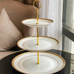 Kệ bánh hoàng gia viền vàng Imperial thiết kế đậm nét châu Âu