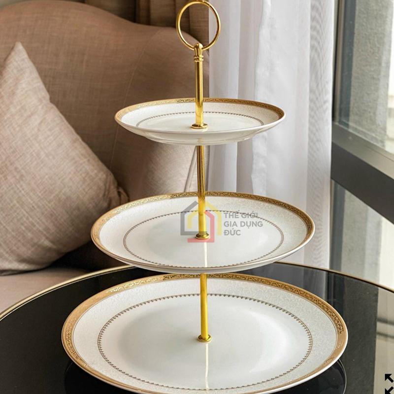 ke-banh-hoang-gia-vien-vang-imperial-thiet-ke-dam-net-chau-au (2) Kệ bánh hoàng gia viền vàng Imperial thiết kế đậm nét châu Âu