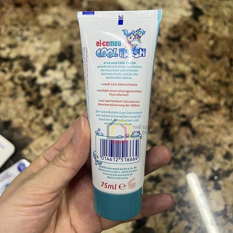 kem-danh-rang-tre-em-el-cemed-cool-fresh-cho-be-7-tuoi-tro-len3 Kem đánh răng trẻ em El-Cemed Cool Fresh cho bé 7 tuổi trở lên