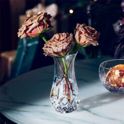 Lọ hoa Lismore Waterford size 15cm - hộp hồng