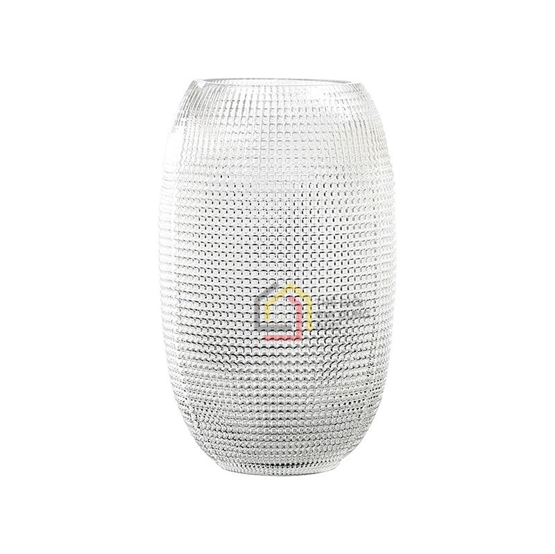 lo-hoa-olive-phong-cach-phap-hoa-tiet-cham-bi-cao-30cm Lọ hoa Olive phong cách Pháp hoạ tiết chấm bi cao 30cm