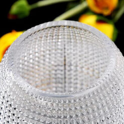 Lọ hoa Olive phong cách Pháp hoạ tiết chấm bi cao 30cm