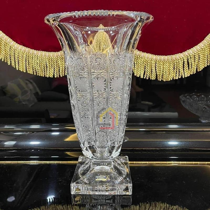 lo-hoa-pha-le-mai-bohemia-magma-33cm Lọ hoa pha lê mài Bohemia Magma 33cm