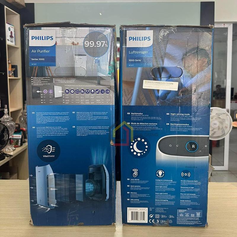 may-loc-khong-khi-philips-ac1217-10-4 Máy lọc không khí Philips AC1217/10 (thanh lý vỏ hộp hơi xấu do vc)