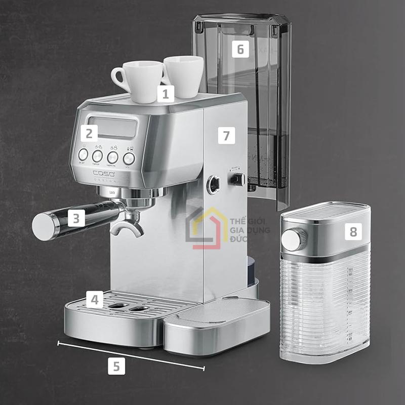may-pha-cafe-caso-espresso-gourmet-latte (4) Máy pha cafe Caso Espresso Gourmet Latte