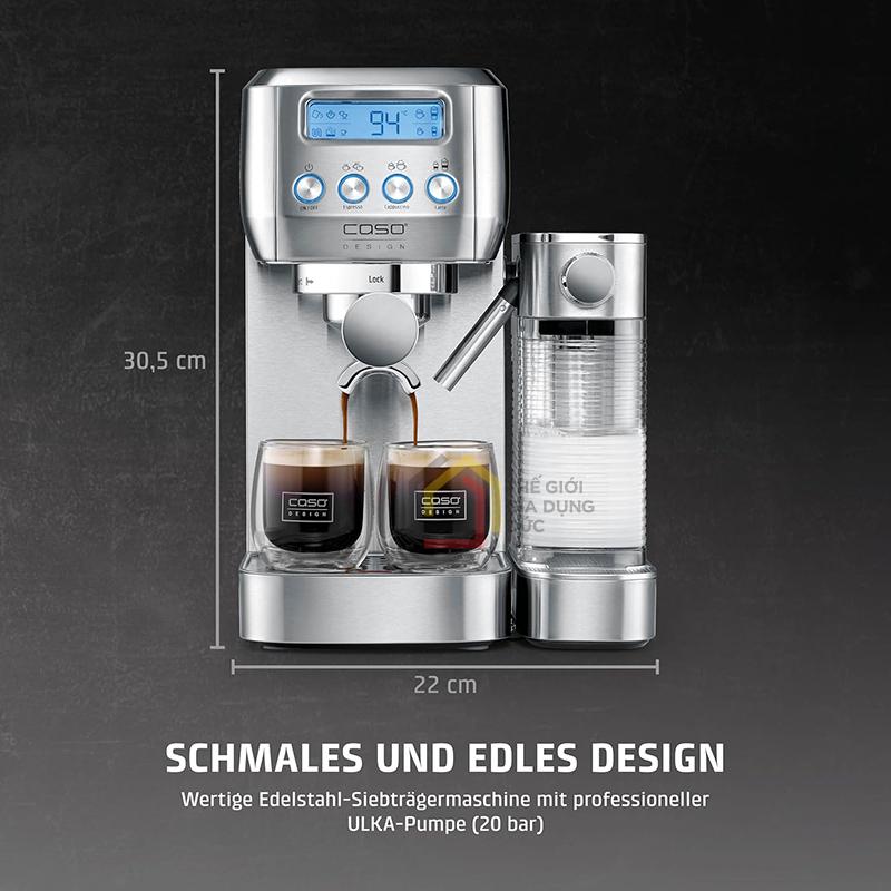 may-pha-cafe-caso-espresso-gourmet-latte (6) Máy pha cafe Caso Espresso Gourmet Latte