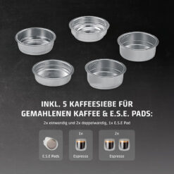 Máy pha cafe Caso Espresso Gourmet Latte