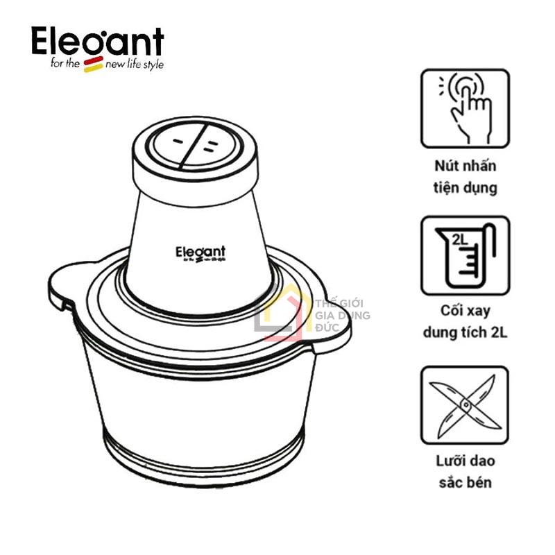 may-xay-thit-da-nang-elegant-cong-suat-350w (4) Máy xay thịt đa năng Elegant công suất 350W