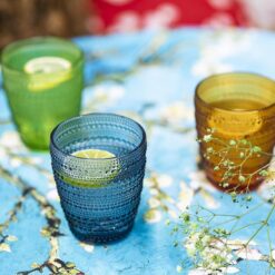 Set 4 cốc pha lê màu Highgate Collection EU ~295ml