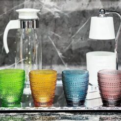 Set 4 cốc pha lê màu Highgate Collection EU ~295ml