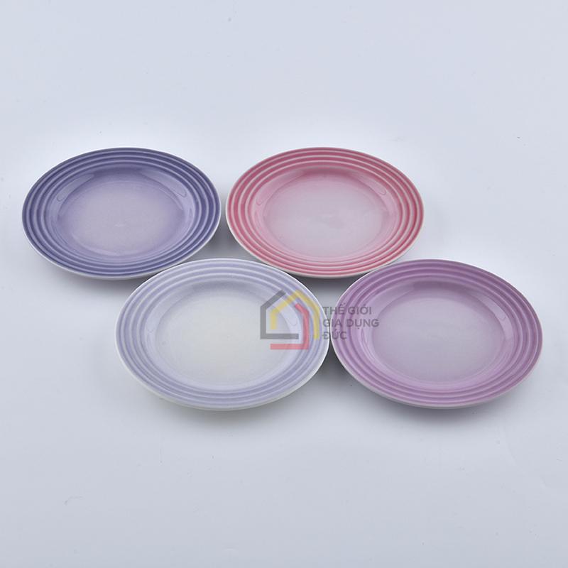 set-4-dia-sau-long-22cm-le-creuset1 Set 4 đĩa sâu lòng 22cm Le Creuset