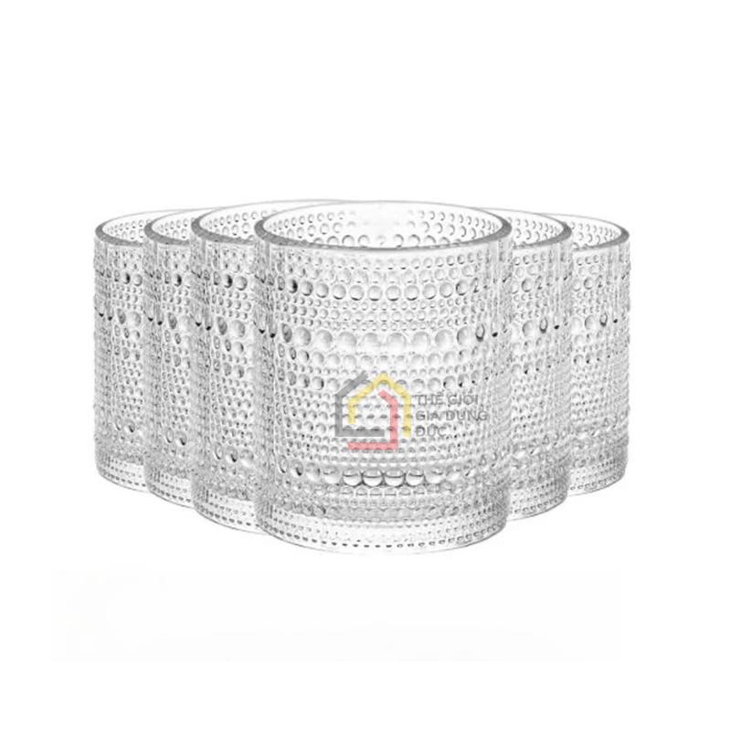 set-6-chiec-coc-size-300ml-thap Set 6 chiếc cốc size 300ml (thấp)