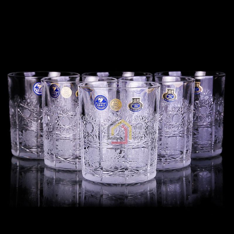 set-6-coc-pha-le-mai-bohemia-hoa-van-m57-320ml1 Set 6 cốc pha lê mài Bohemia hoa văn M57 320ml