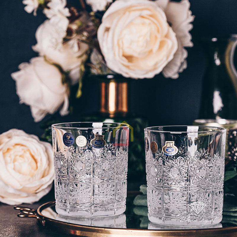 set-6-coc-pha-le-mai-bohemia-hoa-van-m57-320ml4 Set 6 cốc pha lê mài Bohemia hoa văn M57 320ml