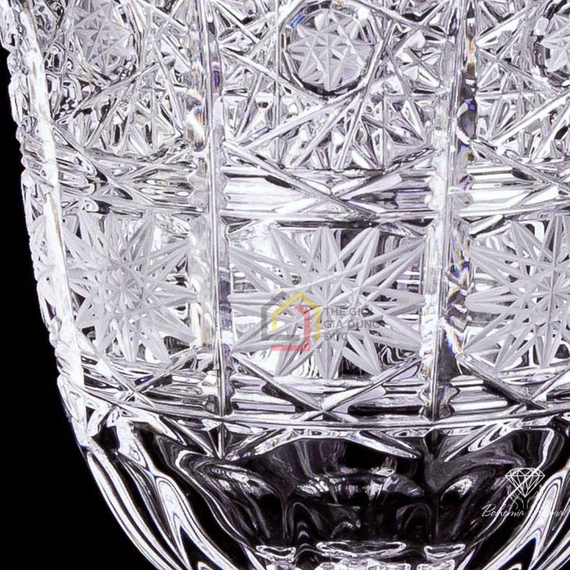 set-6-coc-pha-le-mai-bohemia-hoa-van-m57-320ml8 Set 6 cốc pha lê mài Bohemia hoa văn M57 320ml