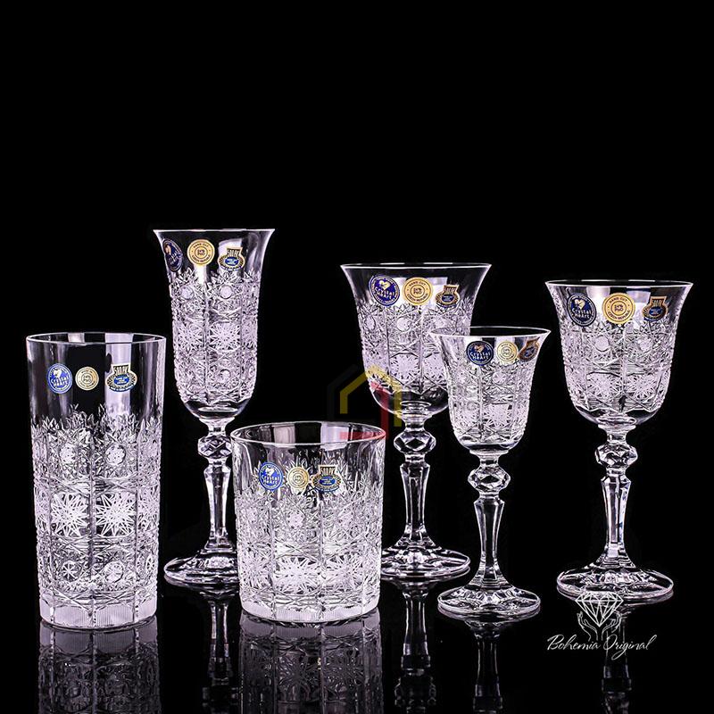 set-6-coc-pha-le-mai-bohemia-hoa-van-m57-320ml9 Set 6 cốc pha lê mài Bohemia hoa văn M57 320ml