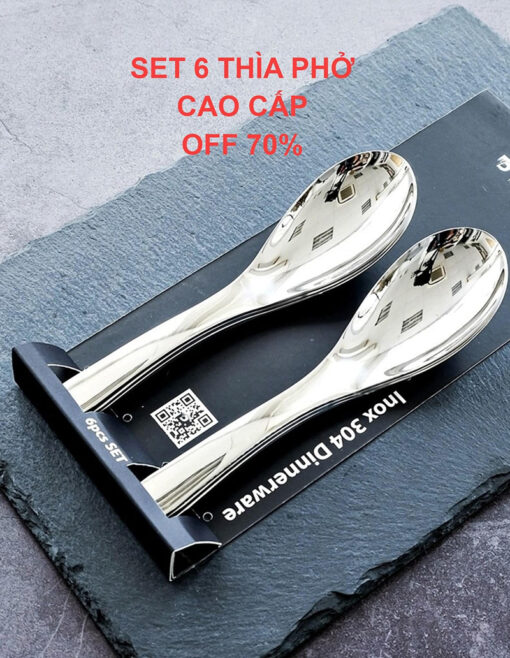 Set 6 thìa phở DandiHome cao cấp