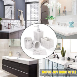 Set nhà tắm vân đá Marble - vân đá cẩm thạch