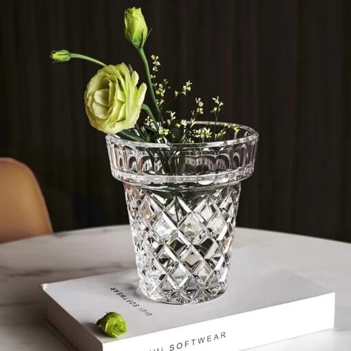 Xô đá mini Bohemia Crystal Tiệp cắm hoa