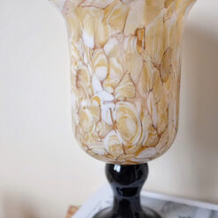 Bình hoa vân đá có chân cao cấp