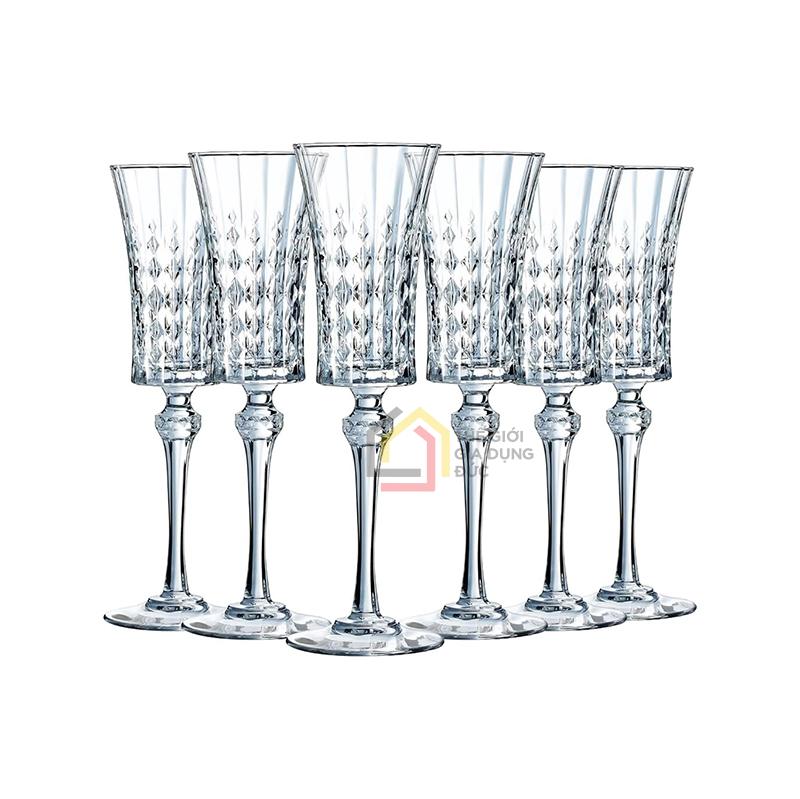 bo-6-ly-vang-diamond-lady-150ml-made-in-france Bộ 6 ly vang Diamond Lady 150ml made in France